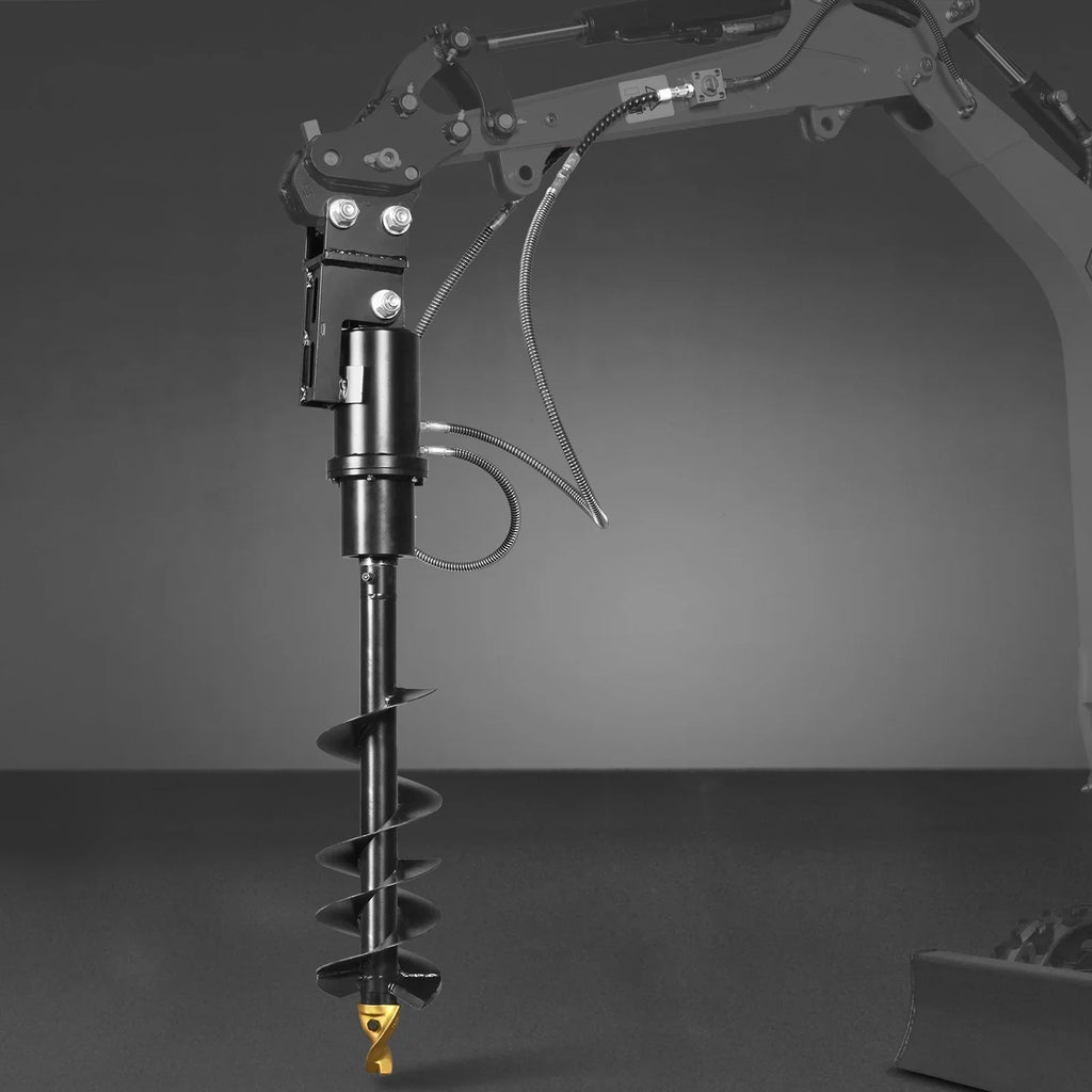 MechMaxx 32x8" Auger Attachment for Mini Compact Excavator