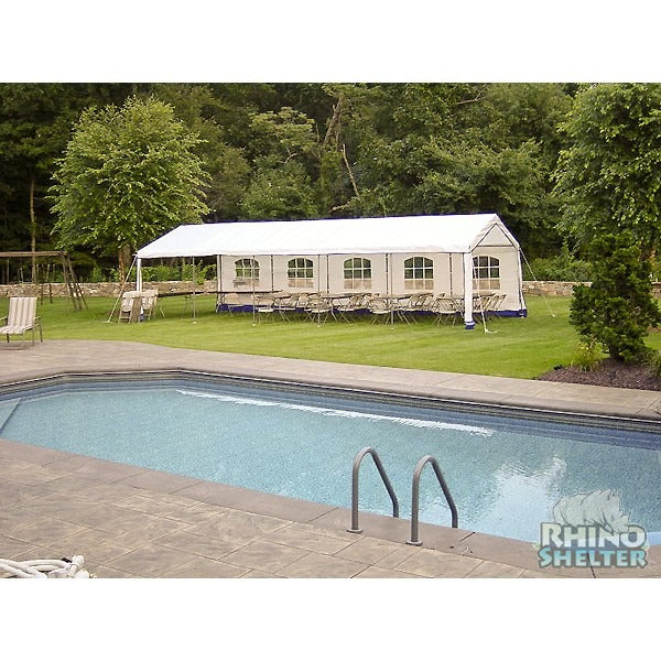 Rhino Shelter Party Tent 14’W x 32’L x 9’H