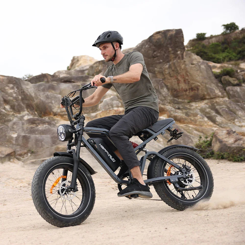 HappyRun G60 Pro 48V/18.2Ah 2000W Fat Tire Electric Bike