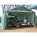 Rhino Shelter Extended Garage (House Style) 12’W x 24’L x 8’H
