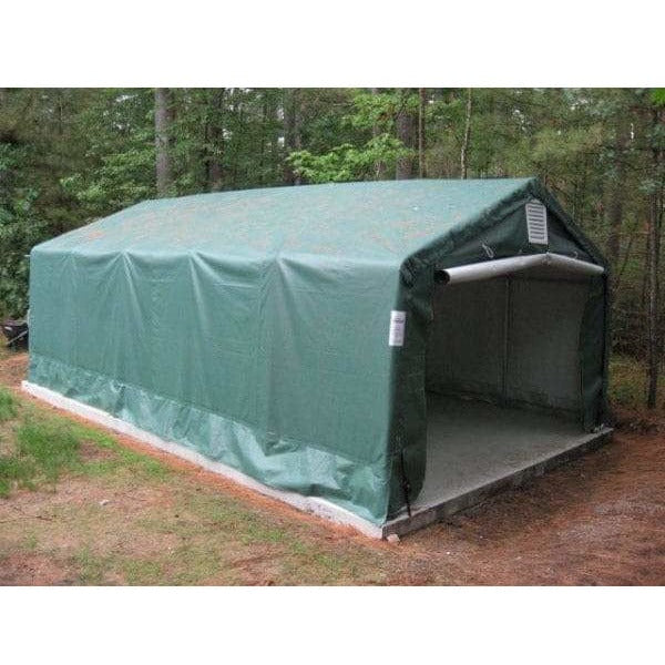 Rhino Shelter Garage 12’W x 20’L x 8’H (House Style)