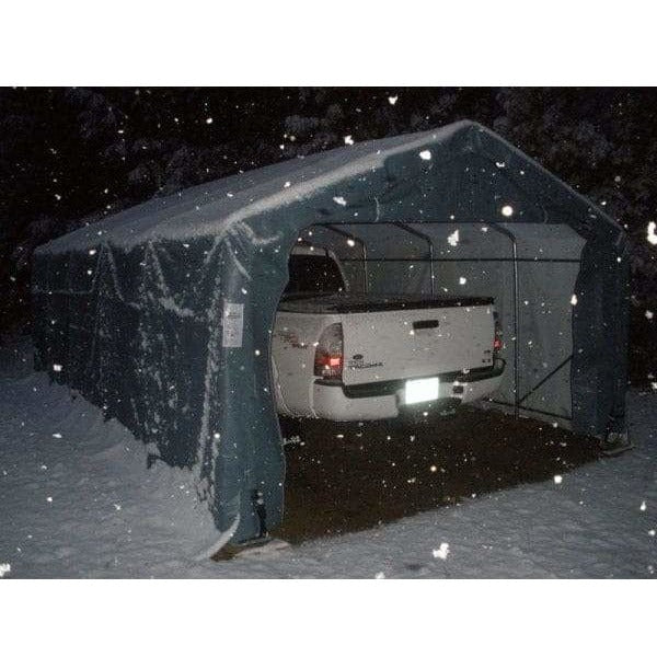 Rhino Shelter Garage 12’W x 20’L x 8’H (House Style)