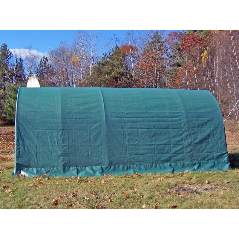 Rhino Shelter Garage (Round Style) 12’W x 20’L x 8’H