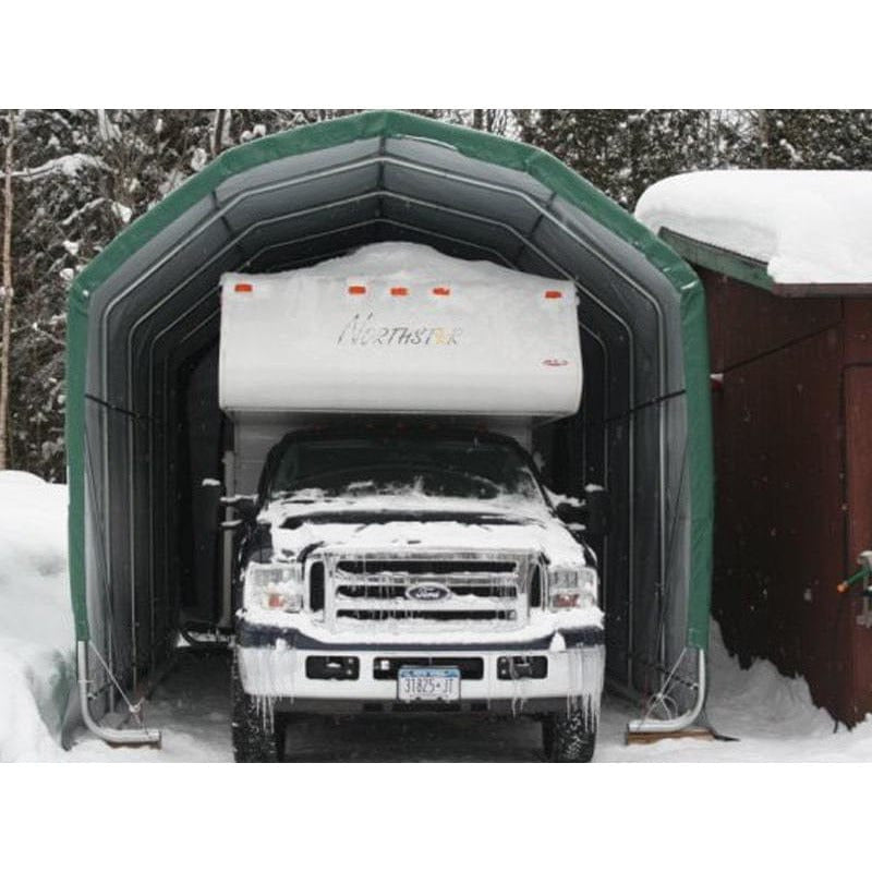 Rhino Shelter Instant Garage (Barn Style) 12’W x 20’L x 10’H