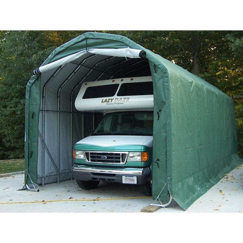 Rhino Shelter Instant Garage (Barn Style) 12’W x 20’L x 12’H