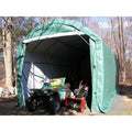 Rhino Shelter Instant Garage (Extended Barn Style) 12’W x 28’L x 12’H