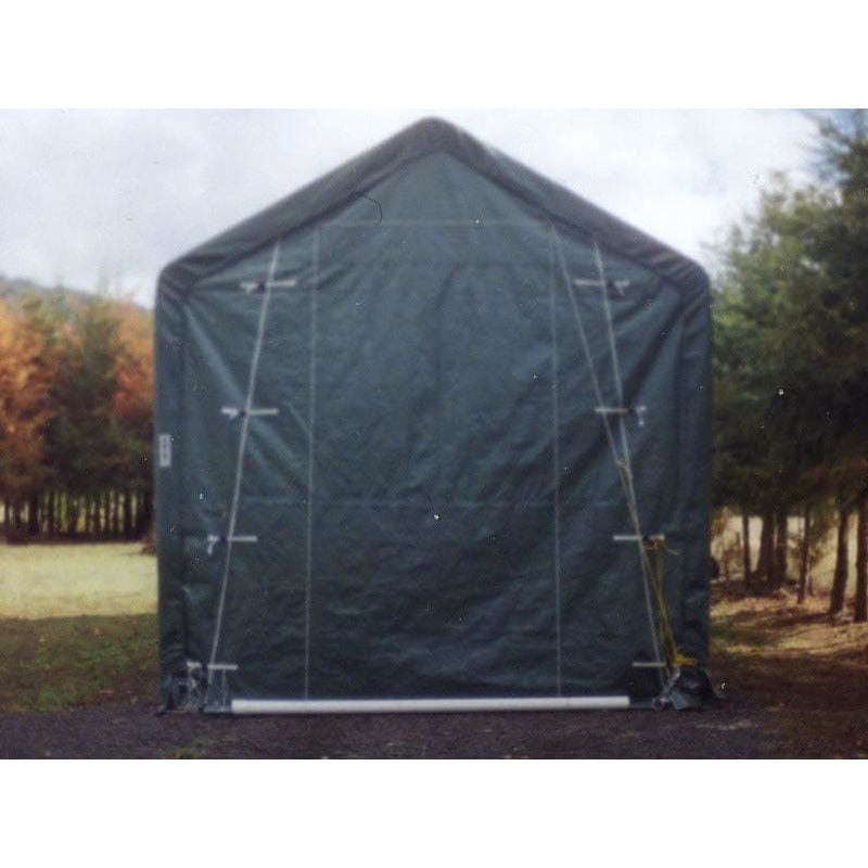 Rhino Shelters Instant Garage (Peak Style) 14’W x 42’L x 17’H