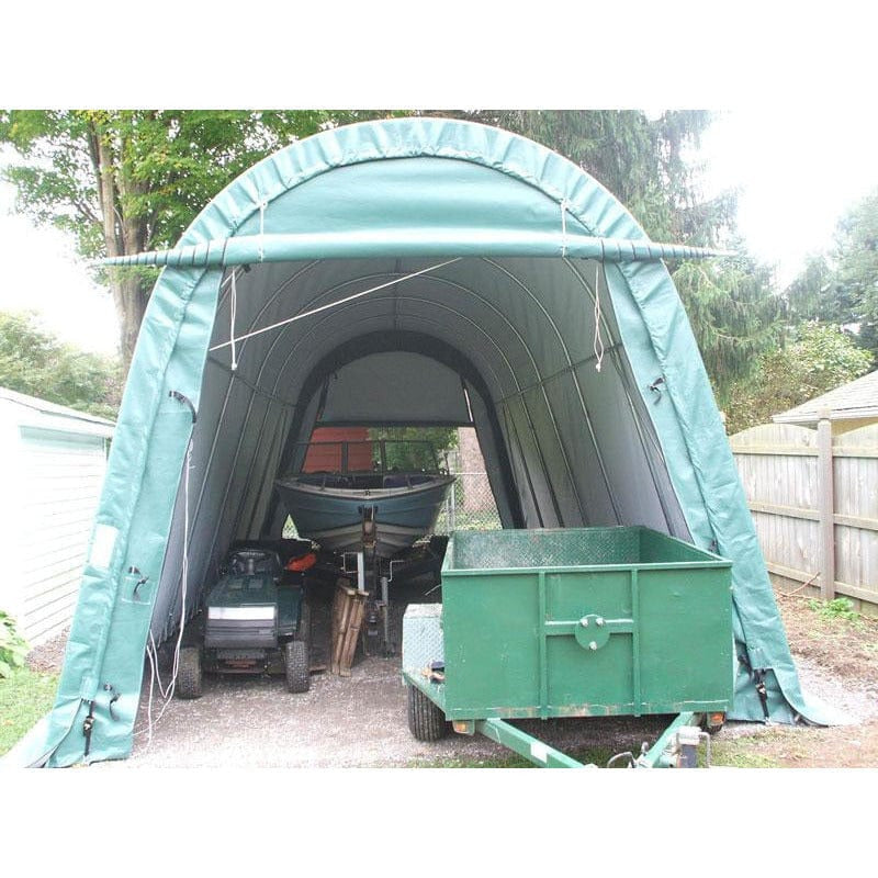 Rhino Shelter Instant Garage (Utility Building) 14’W x 30’L x 12’H