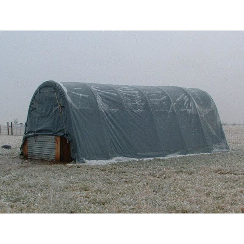 Rhino Shelter Instant Garage (Utility Building) 14’W x 30’L x 12’H
