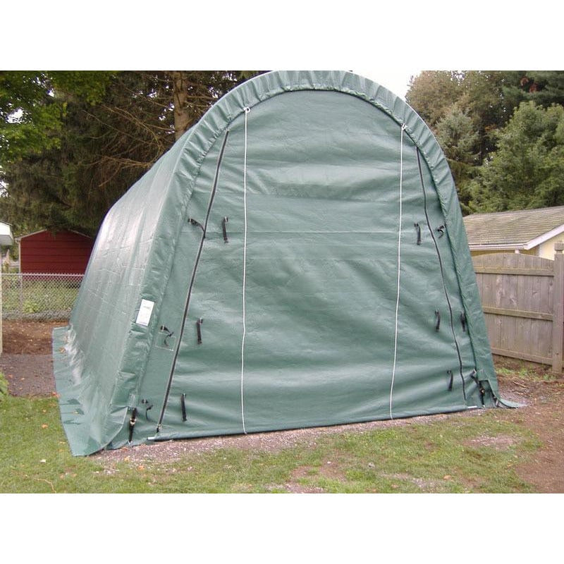 Rhino Shelter Instant Garage (Utility Building) 14’W x 30’L x 12’H