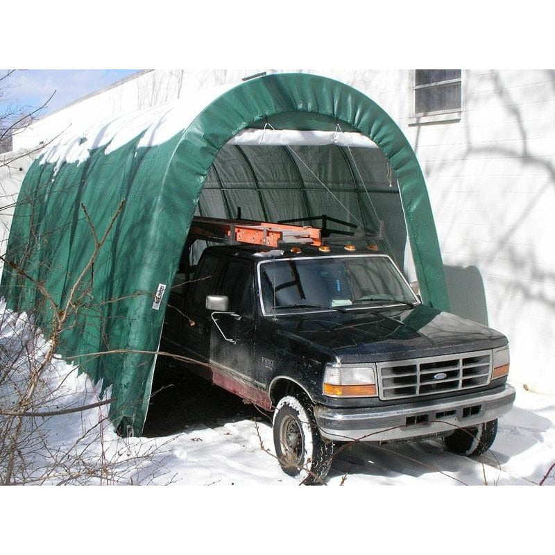 Rhino Shelter Instant Garage (Utility Building) 14’W x 30’L x 12’H