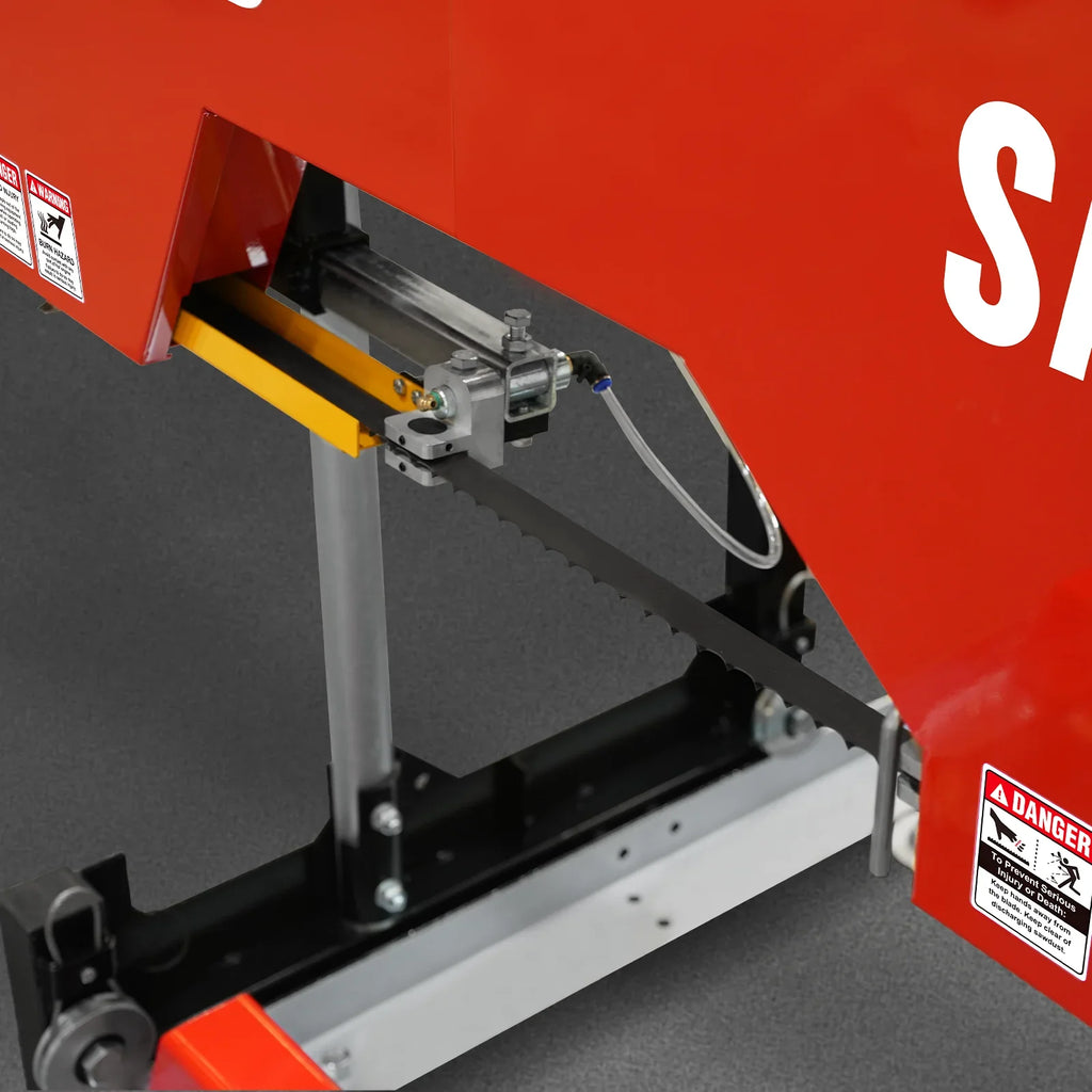 MechMaxx 26" Portable Sawmill, KOHLER CH440 429cc E-Start Gasoline Engine, 20" Board Width, 20' Track Length (13' Track Length + 6.4' Track Extension Included) , SM-26