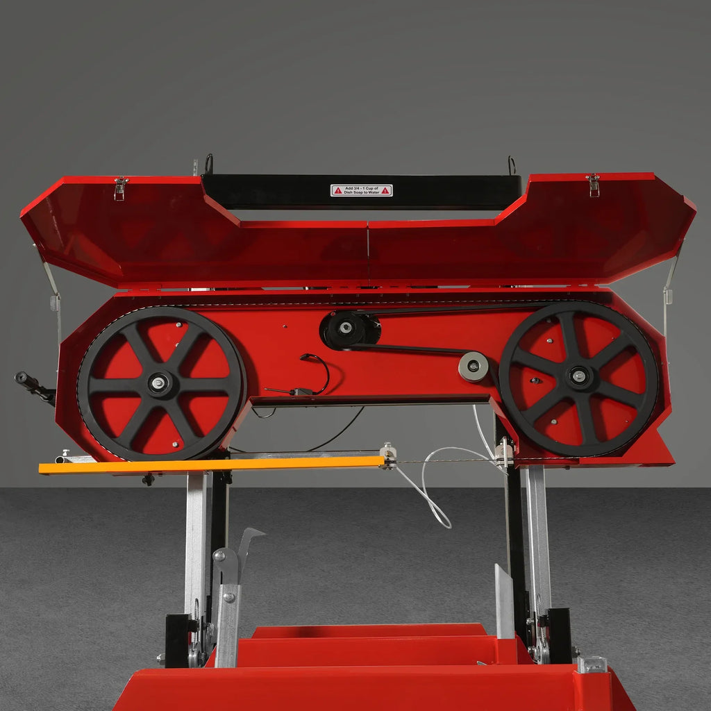 MechMaxx 32" Portable Sawmill, KOHLER CH440 429cc E-Start Gasoline Engine, 26.5" Board Width, 20' Track Length , SM-32