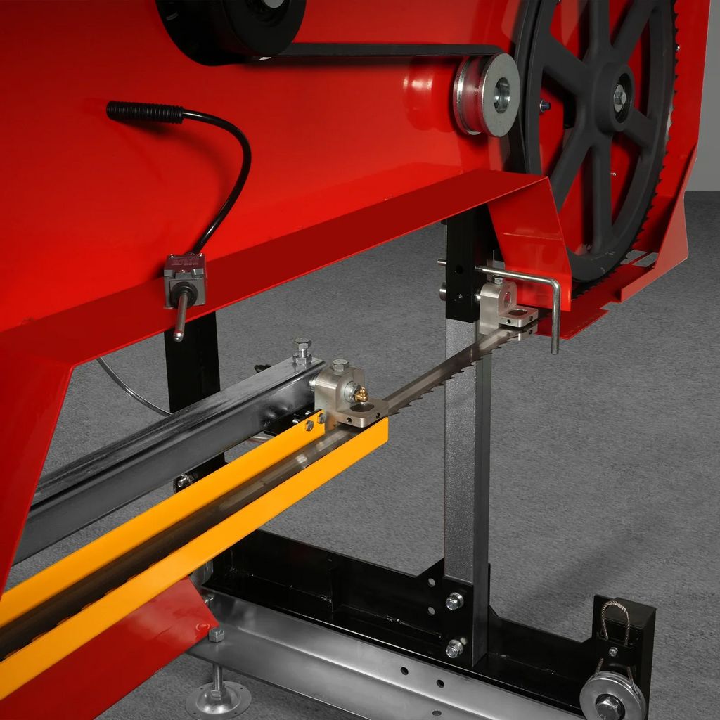 MechMaxx 32" Portable Sawmill, KOHLER CH440 429cc E-Start Gasoline Engine, 26.5" Board Width, 20' Track Length , SM-32