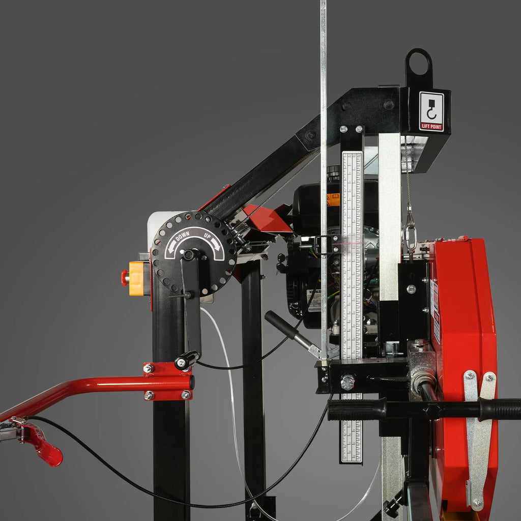 MechMaxx 32" Portable Sawmill, KOHLER CH440 429cc E-Start Gasoline Engine, 26.5" Board Width, 20' Track Length , SM-32