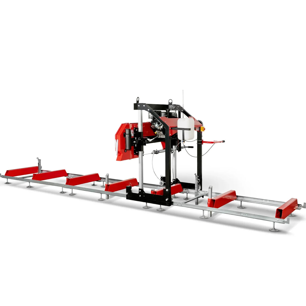 MechMaxx 32" Portable Sawmill, KOHLER CH440 429cc E-Start Gasoline Engine, 26.5" Board Width, 20' Track Length , SM-32