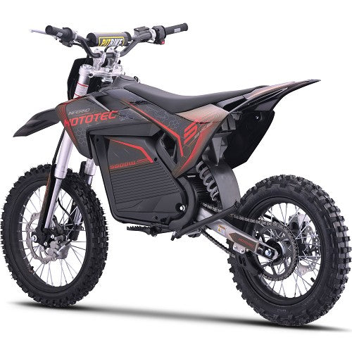 MotoTec Pro 72V/30Ah 5000W Off-Road Electric Dirt Bike