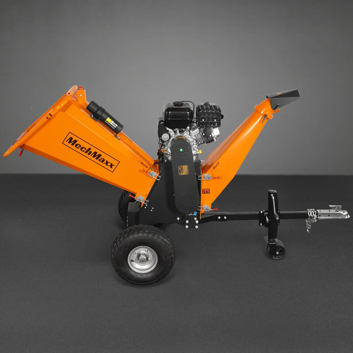 MechMaxx 6 inch E-start ZONSEN 459cc 15hp Gasoline Engine Powered Drum Wood Chipper ,  P4206