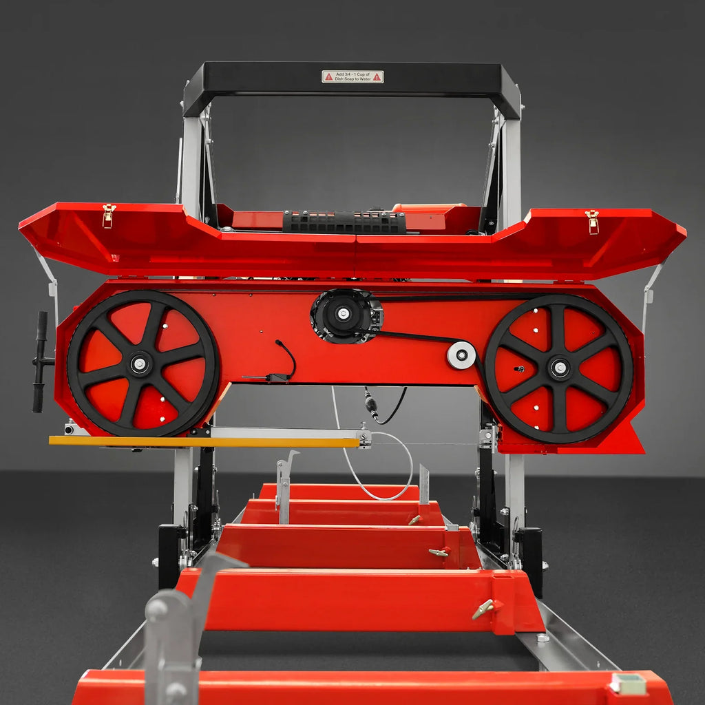 MechMaxx 36" MAX Portable Sawmill, 25HP 750cc ZONSEN V-Twin Engine, 35" Board Width, 20' Track Length, SM-36MAX